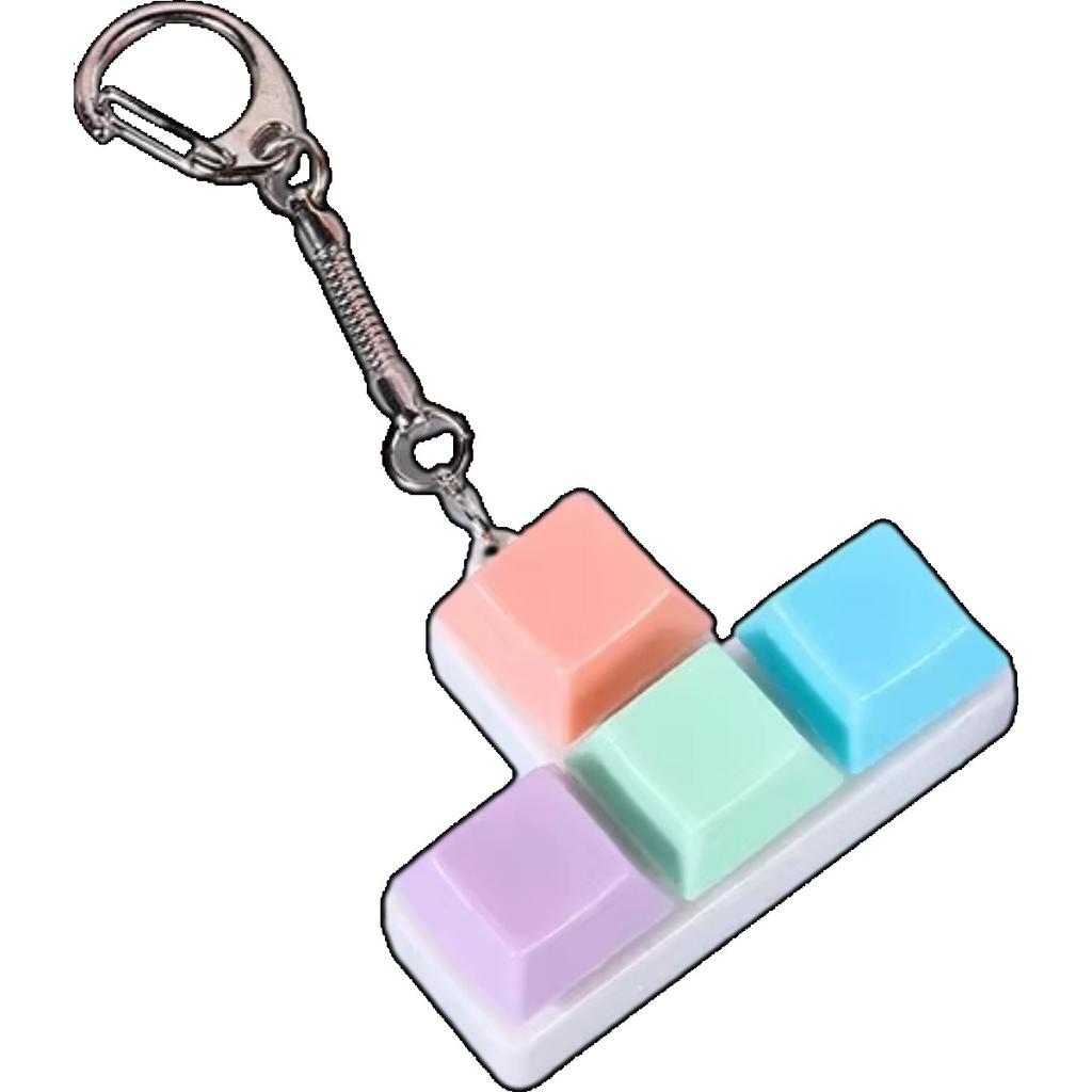 Squeeze Keyboard Россия Декомпрессия Маленькая игрушка Декомпрессия Подвеска Брелок Нажатие Кончиком Пальца Творческий Подарок Для Детей И Взрослых