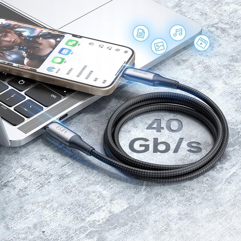Mcdodo Cable Usb-C Fast Charging Thunderbolt 4 40Gbps 240W Usb Type C 1M