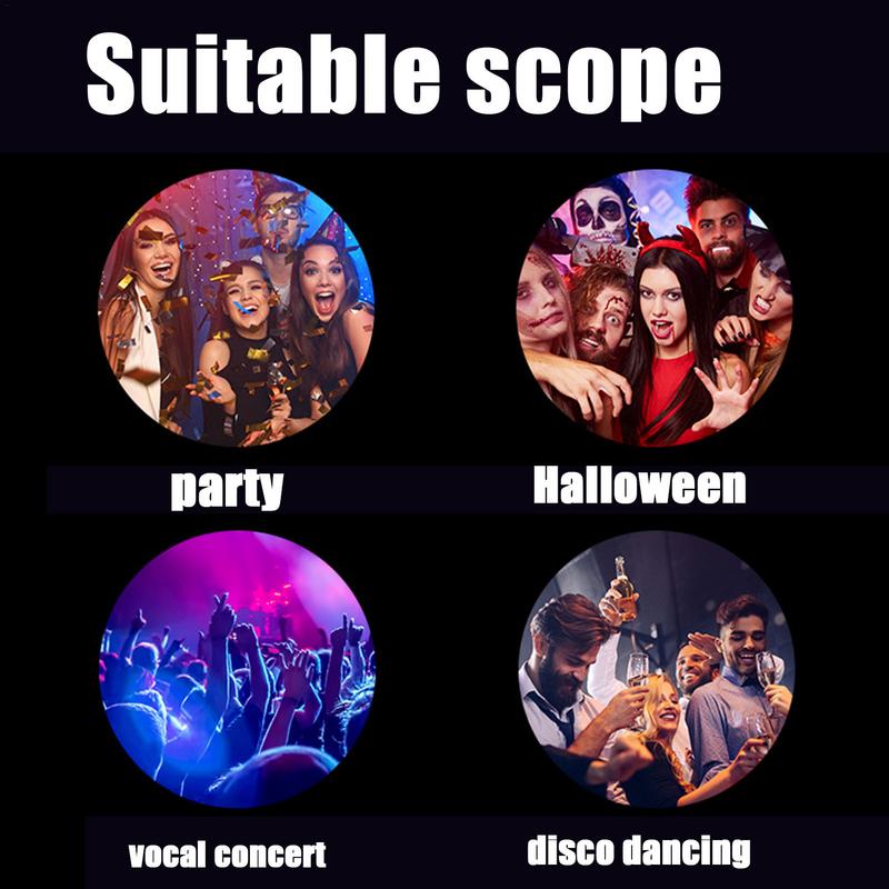 Хэллоуин Красные Светящиеся Очки Смешные Светодиодные Светящиеся Очки Страшные Праздничные Мигающие Красные Очки для глаз Для реквизита для праздничной вечеринки