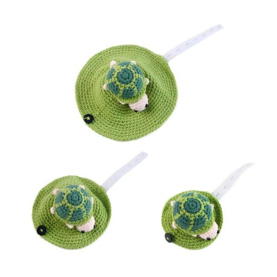 Свитер-черепаха Вязаный наряд для питомца-черепахи Теплый зимний костюм для питомца с эластичным ремешком для питомца-черепахи Костюм для косплея на вечеринку, фотосессии