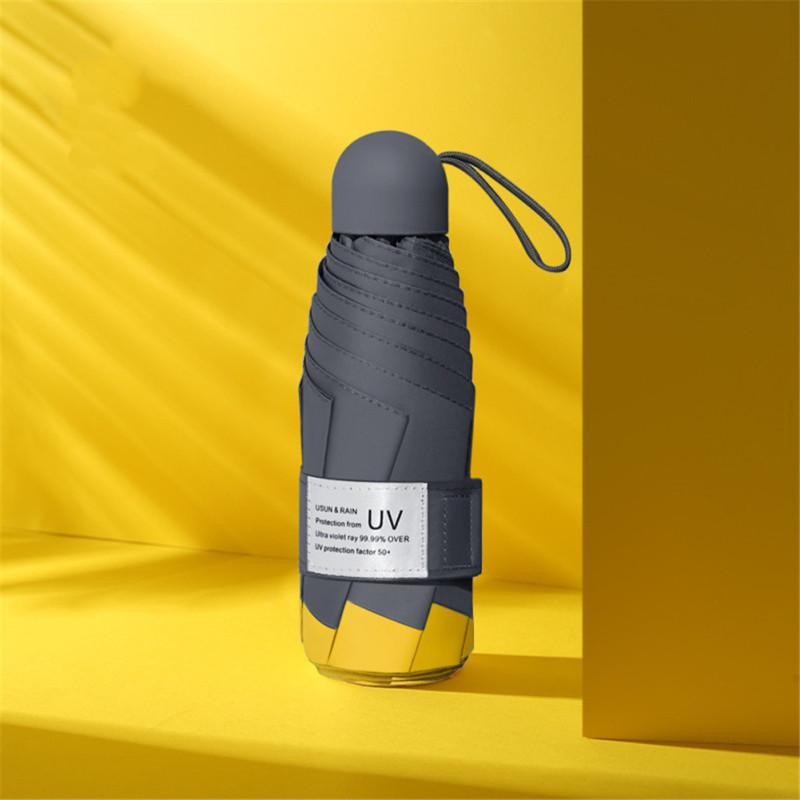 Ветрозащитный анти-ультрафиолетовый мини-зонт, портативный дорожный непромокаемый зонт