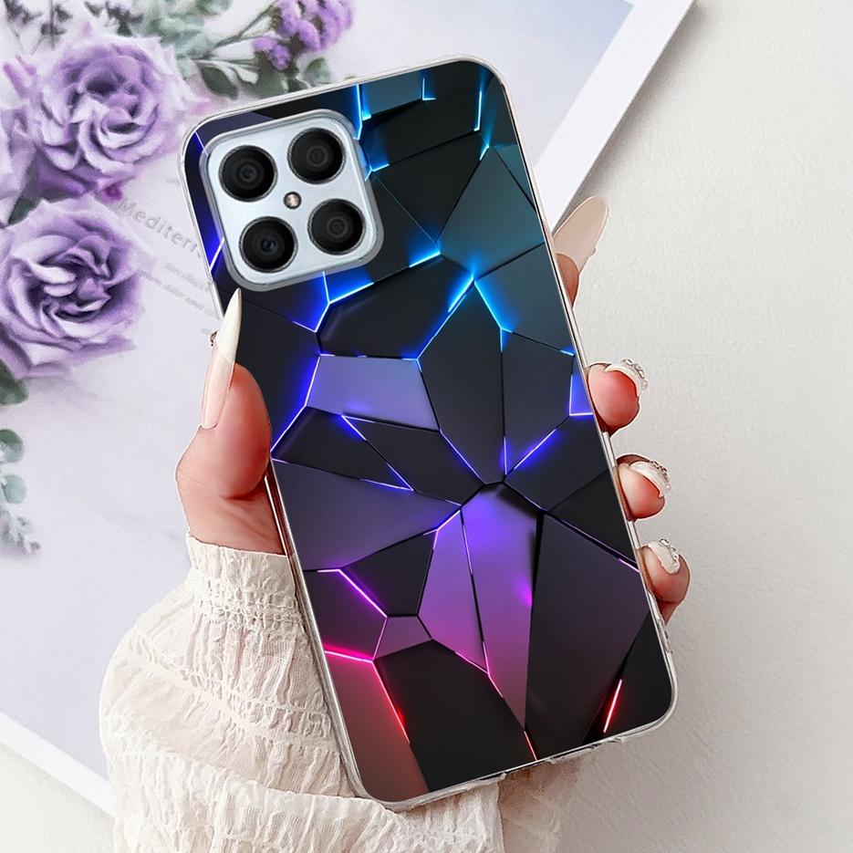 Чехол для Honor X8 4G Чехол для Honor X8a X8b X8C Роскошный Расписной Чехол Мягкий Силиконовый Чехол Для Honor X8b X8a HonorX8C HonorX8 4G Чехлы Сумки