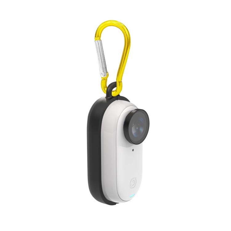 Для Insta360 GO 3 / GO 3S PULUZ Body Магнитная пластиковая защитная рамка-каркас с карабином (черный)