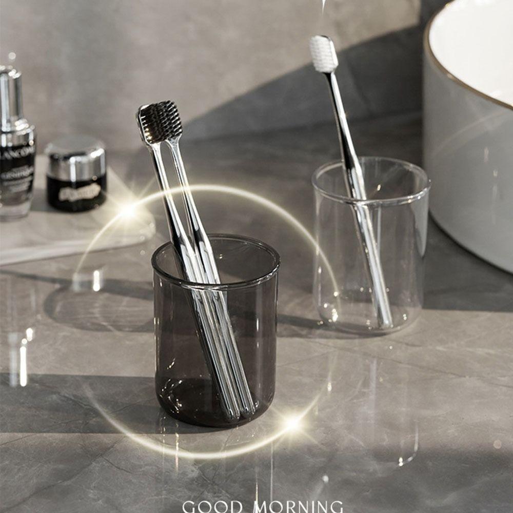 Эффективный дренаж Стойка для хранения зубных щеток Настенный Компактный Держатель для зубных щеток Простая установка Минималистичный Набор стаканов для полоскания рта