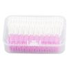 200Pcs Interdental Brush Disposable Soft Silicone Dental Cleaning Floss Toothpicks for Oral Care