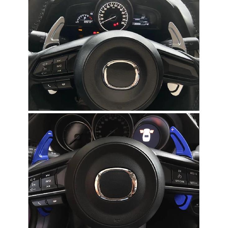 Car Steering Wheel DSG Shift Paddle Extension For Mazda 2 DL 3 Atenza BM BN 6 GJ CX-3 DK CX-5 KF CX9 TC Skyactiv-CNG Sport
