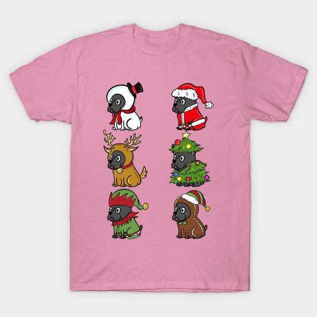 Футболка женская смешная французская бульдог милые рождественские костюмы рождественская принт Harajuku кавайная футболка летняя женская футболка с коротким рукавом топ футболка