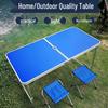 Portable Outdoor Folding Table & Chairs for Street Vendors and Camping