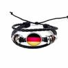 Creative Manwomen National Flag Exquisite Bracelet National Bracelet Flag