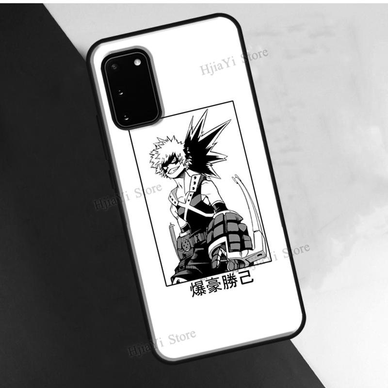 Чехол для телефона Katsuki Bakugo Boku No Hero Academy для Samsung Galaxy S21 S22 Note 20 Ultra S8 S9 S10 Note 10 Plus S20 FE