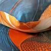 Bedding set 180x200 SATIN COTTON digital print color expression leaf