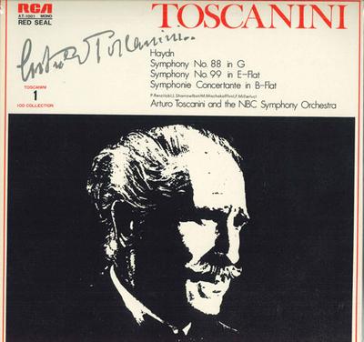LP Пластинка АРТУРО ТОСКАНИНИ - Гайдн Симфония №. 88 Соль мажор AT1001 RCA Япония Классика Б/У