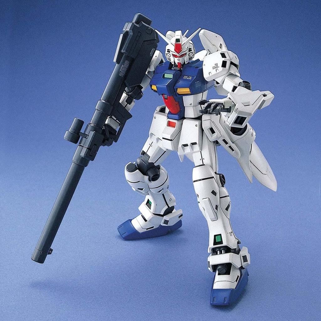 Пластиковая модель MG Mobile Suit Gundam 0083 STARDUST MEMORY Gundam GP03S RX-78GP03S (Стеймены) 1/100 цветовая кодировка