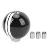 6 Speed Car Racing Gear Shift Knob for Shelby GT500 Style Round Ball Shift Knob with 3 Adapters for