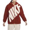 Nike Спортивная одежда ОС23 Бархатистое пальто Женское Красное FB8696-832