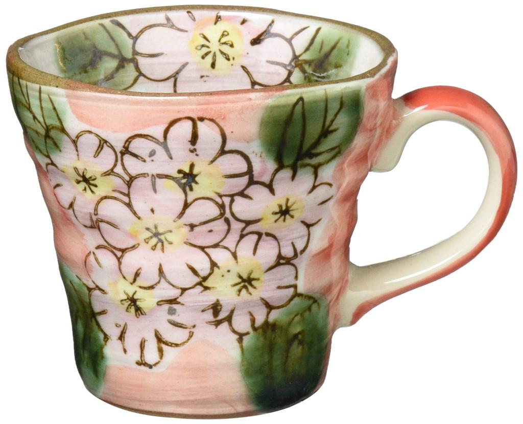 Кружка Мино, Ханахана (киноварь), Вместимость 230 мл, Сделано в Японии, 133-81864