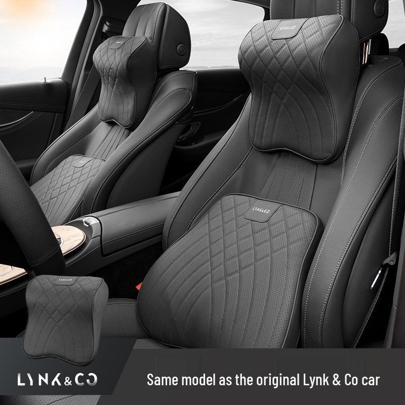 Подушка для подголовника и поясничная подушка для автомобиля Lynk & Co Модели 01, 02, 03, 05, 06, 08, 09