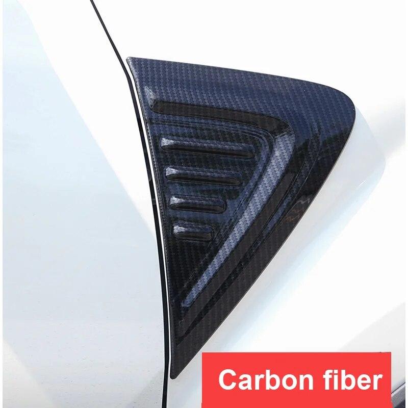 ABS Car Front Fender Engine Side Air Vent Cover Shark Gills Side Vent Sticker for Toyota C-HR CHR 2016 2017 2018