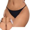 Womens Sexy Briefs Lingerie Micro Panties Low Waist Erotic Thongs T-Back Open Butt Stretchy Mini G-Strings Bikini Underpants