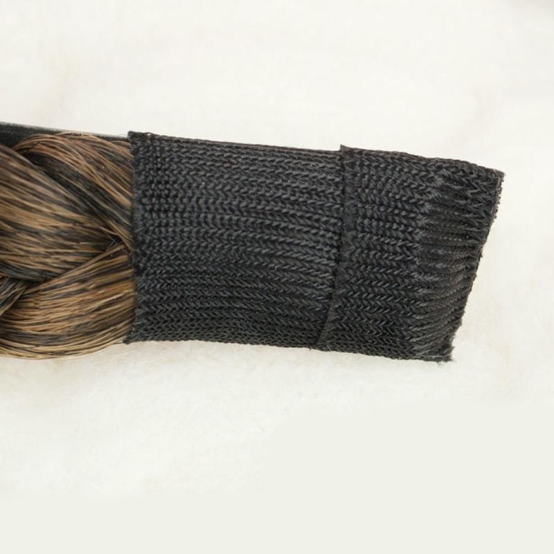 Плетеные повязки на голову Унисекс Повязка для волос Стильный головной убор Полиэстер Женские повязки на голову для повседневного использования