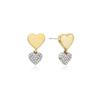 VINTAGE HOLLYWOOD Essential Heart Earrings_VH2412EA003M