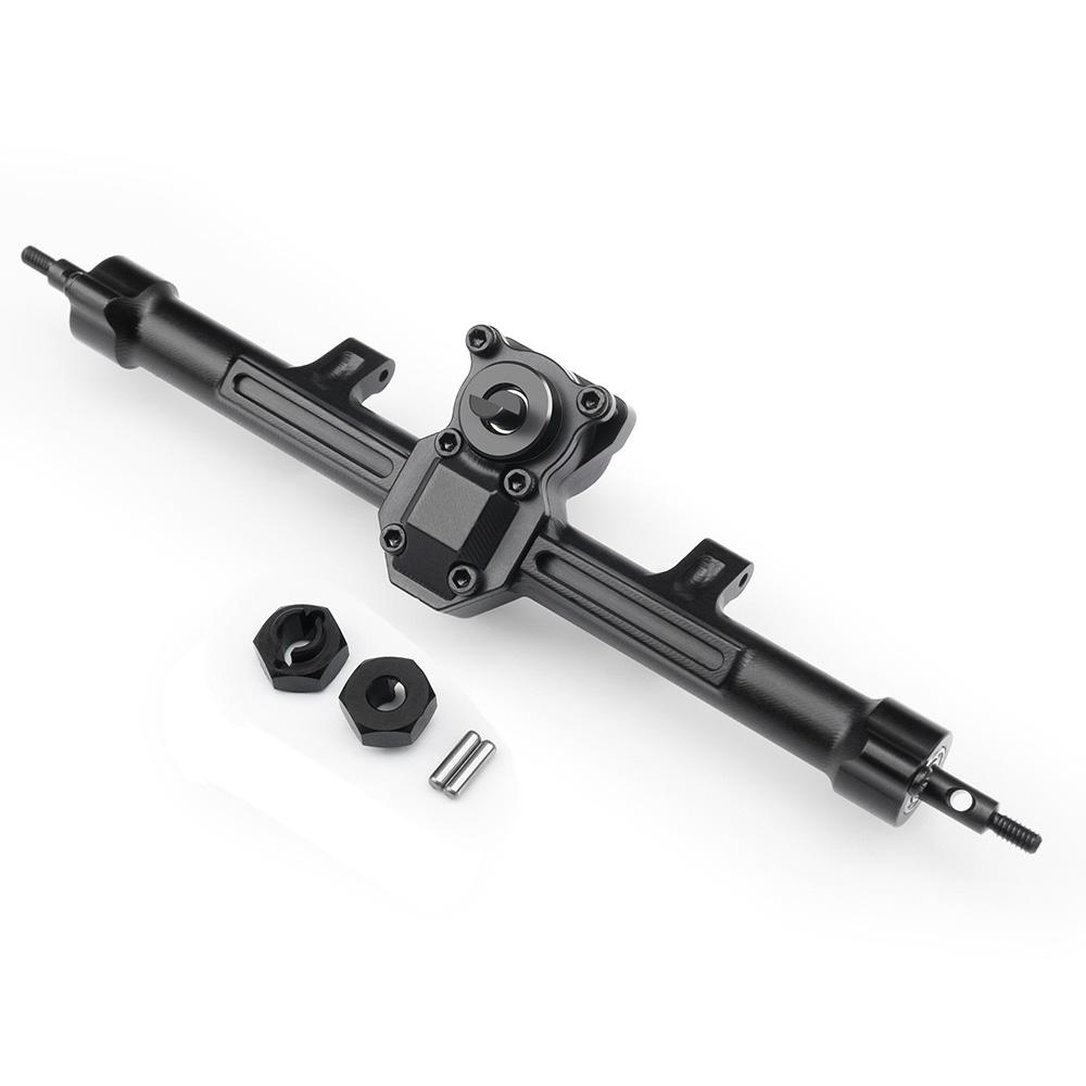 AXSPEED Front / Middle / Rear Alu Alloy Portal Axle for Axial SCX24 Deadbolt Wrangler C10 Gladiator Bronco 1/24 RC Car 6x6 Parts
