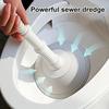 Plastic Toilet Plunger Anti-Clogging Drain Cleaner Pipe Dredging Device Bathroom Kitchen Sink Cleaning Supplies