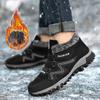 Men Boots 2024 Winter Keep Warm Fur Snow Boots Winter Work Casual  Sneakers Rubber Ankle Boots Unisex Free Shipping Women Shoes
