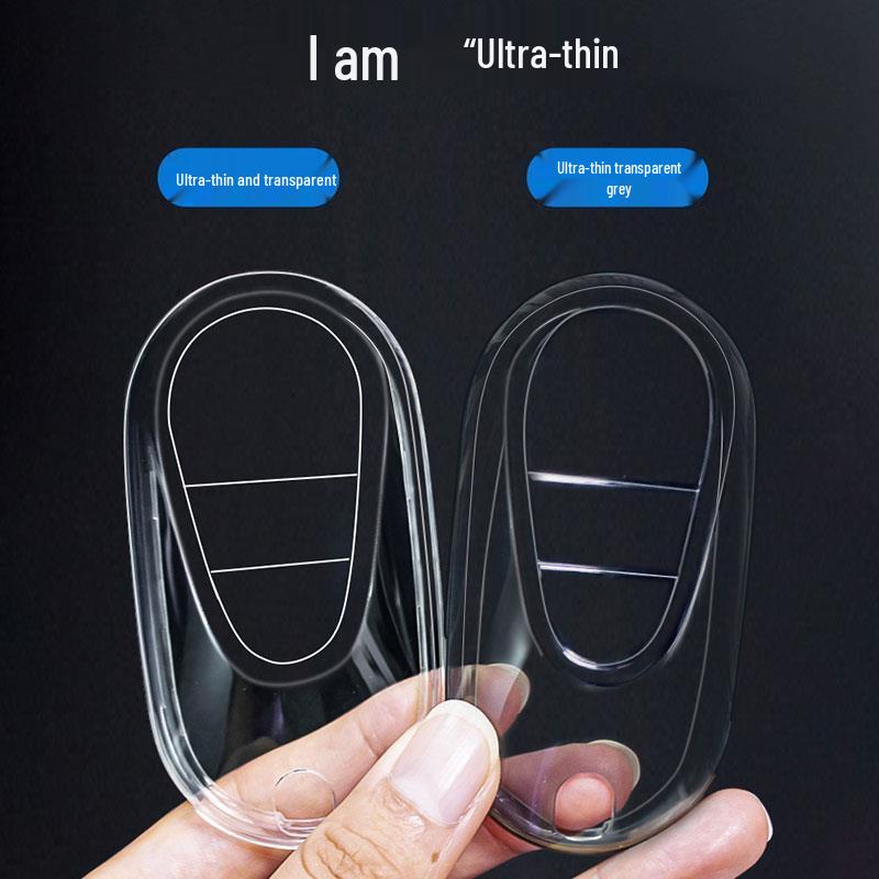 Прозрачный чехол для ключей Mercedes-Benz для C260, LC200, S400, E-Class, C-Class, EQE, GLC - Унисекс