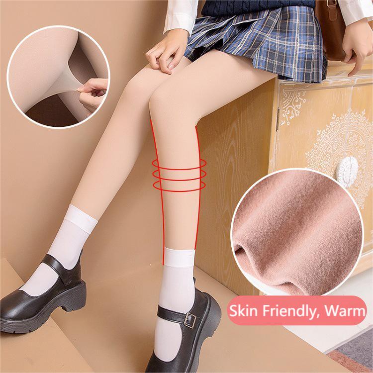 Зима плюс бархатные босые ноги телесного цвета теплые колготки женская верхняя одежда Артефакт универсальные брюки утолщенные леггинсы телесного цвета