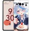 Чехол для телефона Genshin Impact Милая Фурна для Google Pixel 9 8 9A 8A 7 7A 6 Pro XL 6A 5G Черный Мягкая задняя панель Роскошный ТПУ чехол