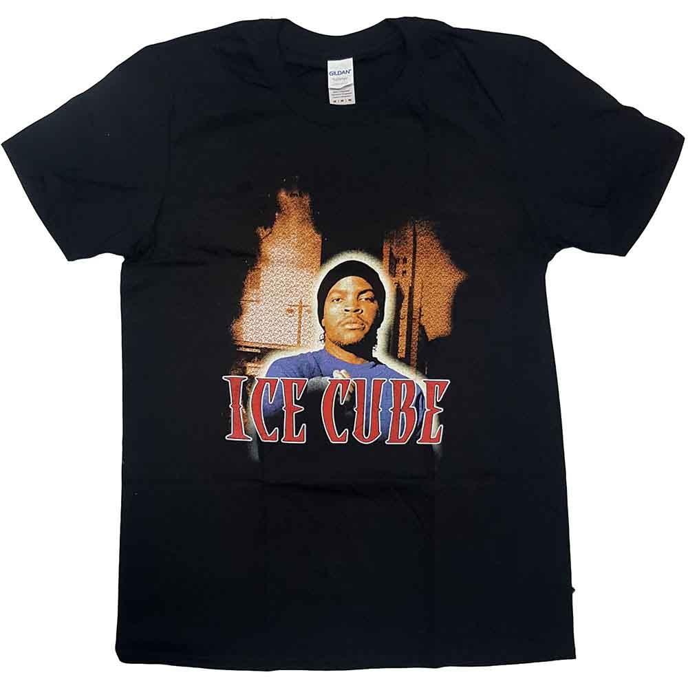 Ice Cube T Shirt Bootleg Logo new Official Mens Black