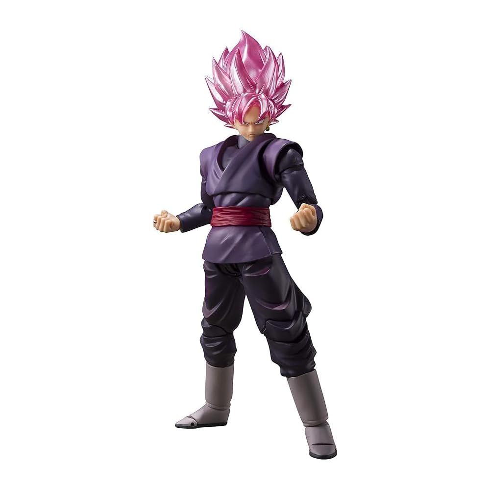TAMASHII NATIONS S.H.Figuarts Dragon Ball Super Гоку Блэк - Супер Сайян Розе - (Переиздание) Примерно 140 мм ПВХ и АБС Покрашенная Подвижная Фигурка