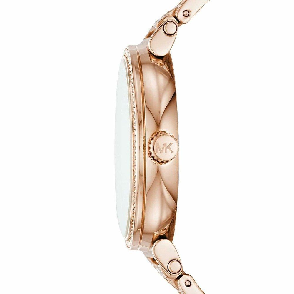 Michael Kors MK3882 Sofie Женские часы с розовым циферблатом и кристаллами
