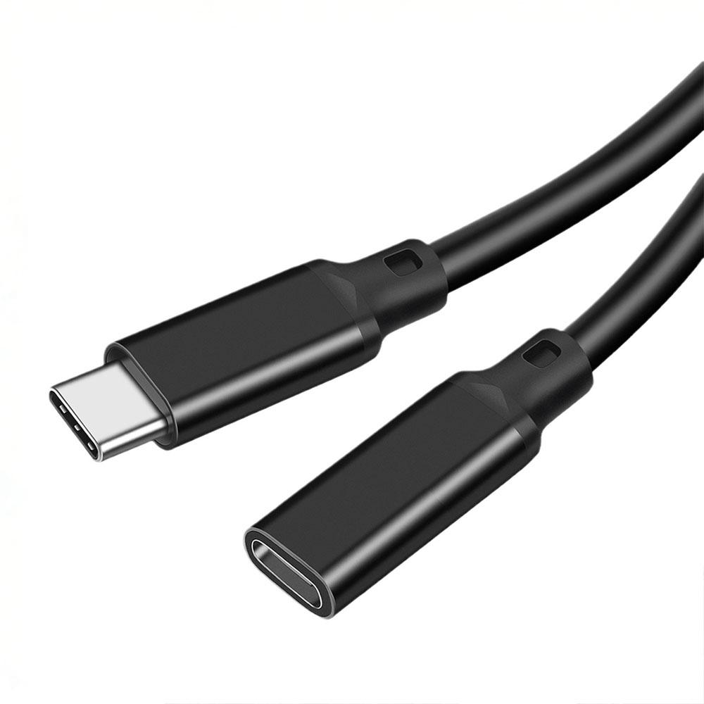 140W USB C Extension Cable Male to Female USB3.2 Gen2 20Gbps PD Fast Charging 4K@60Hz Extender for MacBook Samsung Xiaomi