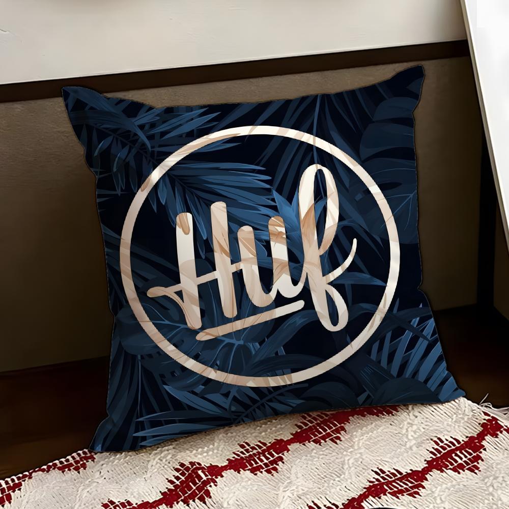 Brand HHuf Fashion Cushion Cover Reversible Soft Durable Pillow Cover Home Car MultiScene Use for Daily Comfort