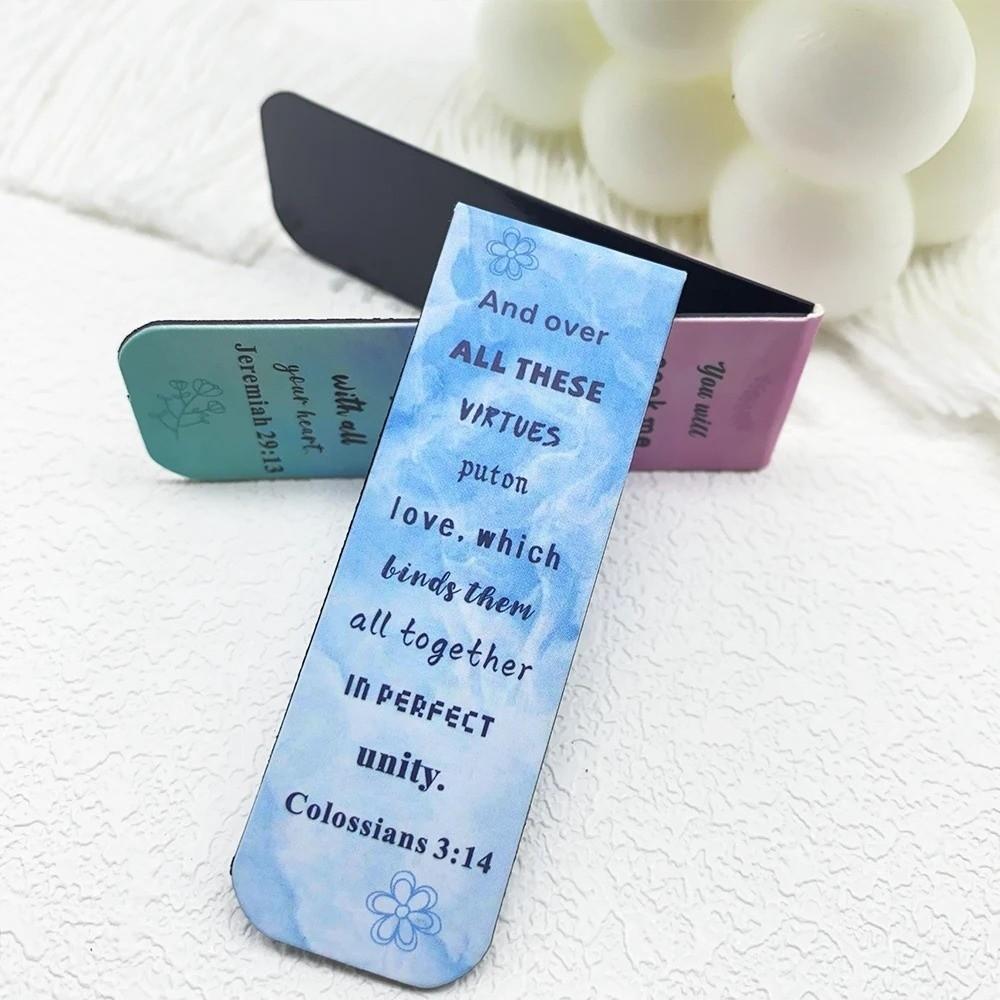 5 Pcs/Set Flower Pattern Annotated Bookmarks for Reading, Annotation, and Gift