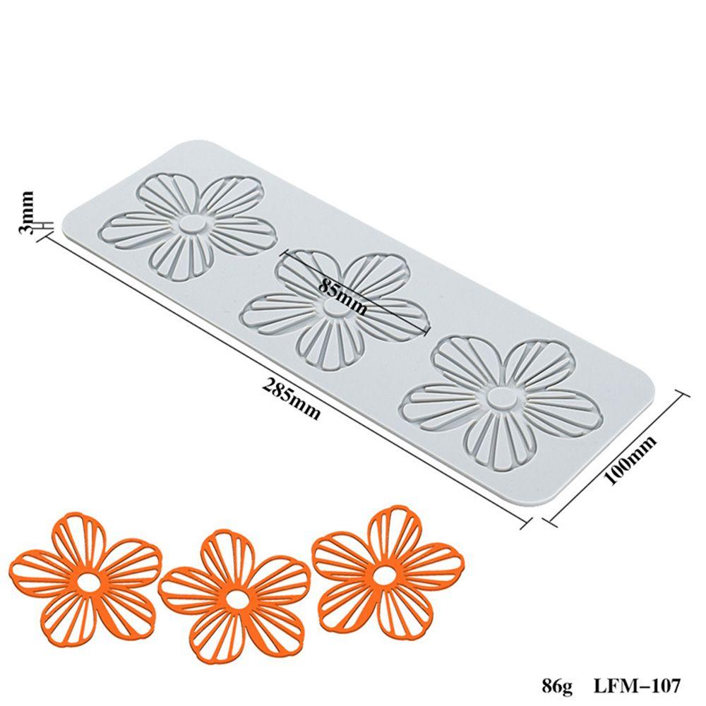 Leaf Baking Molds Sugar Dessert Silicone Mould Cake Lace Mold Cake Decorating Tools Fondant Mat