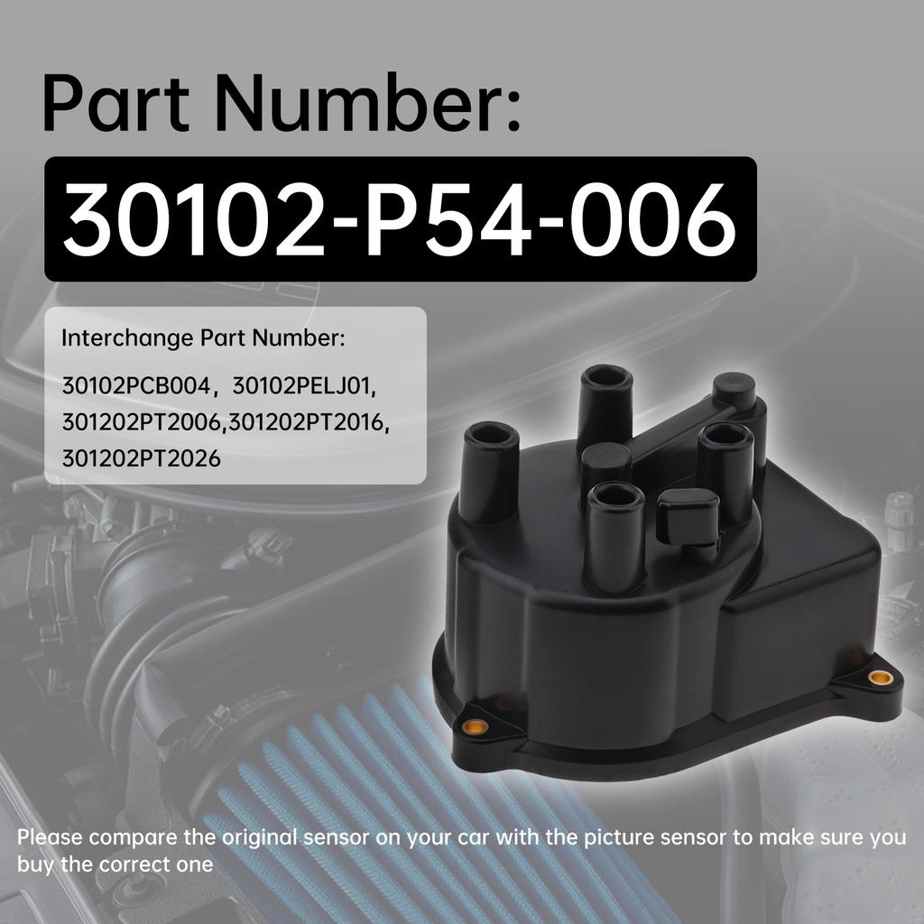 30102P54006 Комплект крышки и ротора распределителя системы зажигания Запасные части Подходят для Honda с четырьмя фиксированными винтами Жесткая конструкция ротора