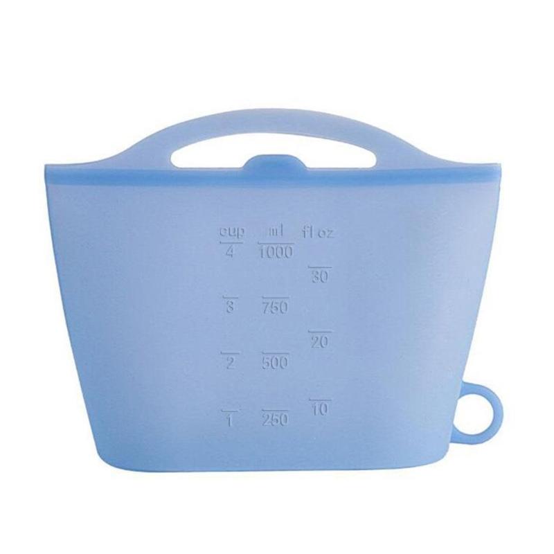 Versatiles Silicones Steaming Bag Freezer Preservations Leakproof Food Storage Bag Kitchen Bag
