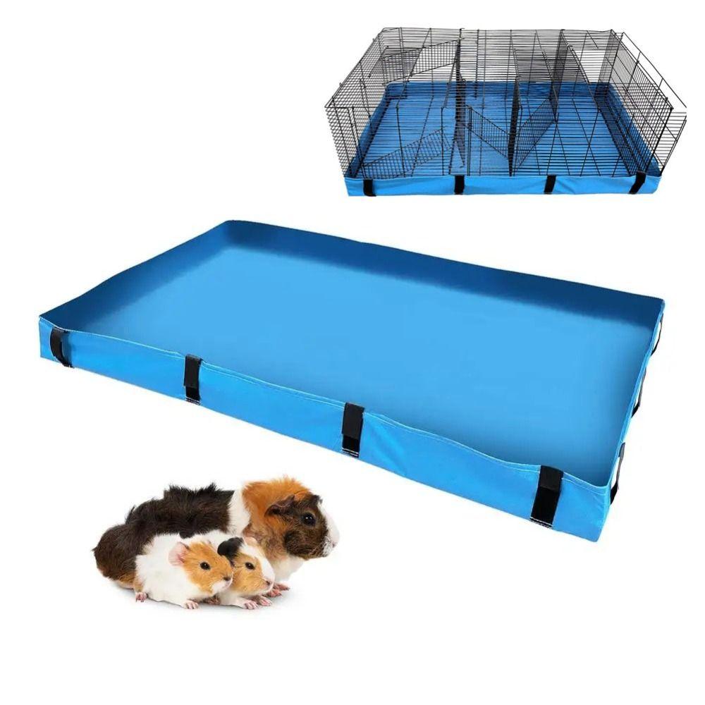 Мягкая подстилка для клетки морской свинки, брезент-основа, ткань Оксфорд, дно клетки, впитывающие пеленки, хомяк