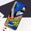 Чехол-вышивка с цветами для Samsung Galaxy A54 A34 A14 A52S A12 A22 A32 A52 A72 A13 A33 A53 A50 A51 A71
