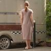 Lipbbam Long Dress Creola Diffree Artwork Pattern Ldm49bg01