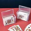New Transparent Plastic Boxes Playing Cards Container PP Storage Case Packing Poker Game Card Box for Board Games Organizer Box