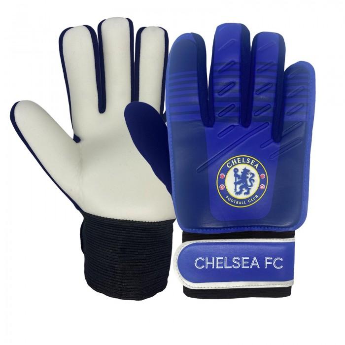 Chelsea FC Childrens/Kids Goalkeeper Gloves