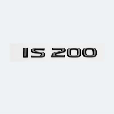 Глянцевые Черные Буквы IS200 IS250 IS300 IS350 IS300h IS200t IS500 HYBRID Шильдик Для Багажника Автомобиля Lexus Значки Аксессуары
