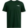 Vanish Versatile Breathable Logo Crew Neck Short Sleeve T Shirt Men Tops Forest-Green 1382831-301