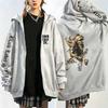 Black Label Society Skull Hoodie Vintage Loose Fit Printed Sweatshirt Teens