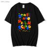 Cartoon Graphic Men's T Shirts Dont Hug Me Im Scared Shirt 100% Cotton Y2k Clothes Unisex Women Clothing Harajuku Top