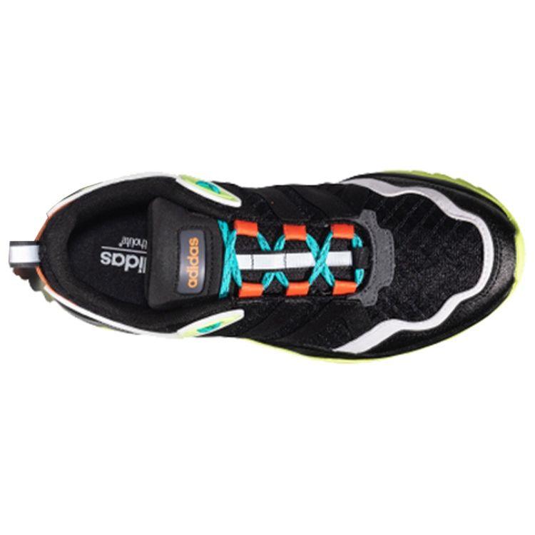 adidas Neo 20-20 FX Универсальные ПУ Износостойкие Дышащие Низкие Кроссовки для Марафона Мужские кроссовки Черные Желтые EH2216
